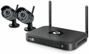 HomeguardWirelessCameraKitHGDVK-48302,4CHWirelessNVR+2Day/NightCCTVCameras1080P