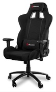 Gaming/OfficeChairAROZZIInizioFabric,Black,maxweightupto105kg,2DArmrests,Rockingfunctionthattiltstheseatandbackrestupto12°,HeadandLumbercushions,MetalFrame,Steelwheelbase,GasLift4class,W-24.5kg