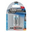Ansmann5030892NiMHrechargeablebatteryMicroAAA/HR03/1.2V,1000мАh,2pack