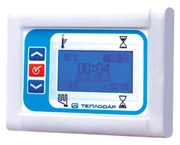 ПультуправленияэлектрокаменкойПУ-4(до14кВт)ТеплодарПультконтролируетвремявключения/отключенияТЭНовиподдержаниезаданнойтемпературывпарилке.ПУпозволяетнастроитьнетольковремя,ноидатуначалаработыэлектрооборудованияипродолжительно