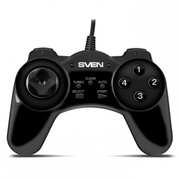SVENGC-150Gamepad,Vibrationfeedback,2axes,D-Pad,1joystickand13+3buttons,USB,Black