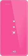 WhiteDiamondCrystalBatteryLarge,3000mAhforAlldevices,Pink