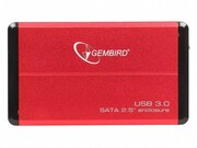 "2.5""SATAHDDExternalCaseminiUSB3.0,AluminumRed,Gembird""EE2-U3S-3-R""-https://gembird.nl/item.aspx?id=10256"