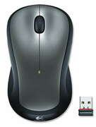 LogitechWirelessMouseM310Silver,LaserMouseforNotebooks,Nanoreceiver,Dark-Grey/Black,Retail
