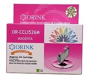 ORINKOR-CCLI526MMagentaCanoniP4850/4950/MG5150/5250/5350/6150/6250/8150/8250/MX715/885/895/iX6550,w/chip(10ml)
