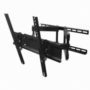 .WallMountGembird"WM-55RT-03"Black26"-55",50kg,VESA:up400x400,Walldistance:125-470mm-90°~+90°,+15°-http://gembird.nl/item.aspx?id=9406