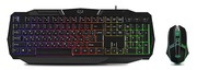 GamingKeyboard&MouseSVENGS-9100,Splashproof,Fnkey,Backlighting,Black,USB