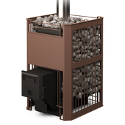 БУГРИНКА16ТПечьТеплодарот10до16м3/массакамней-160кг/Oдымохода115-Стальтолщинойдо5мм.-Глубокаятопкадлядлинныхдров.-Внутреннийсетчатыйконвектордлябыстрогопрогревапарной.-Центральныйвыходдымоходадлябезопасногомонт