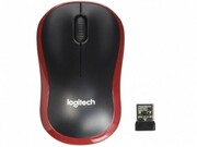 MouseWirelessLogitechM185Red/Black(910-002237)
