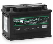 АккумуляторGIGAWATT74AH680A(EN)клемы0(278x175x190)S4008
