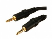 Hama56583AudioCable,3.5mmjackplug-plug,gold-plated,1m