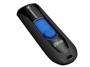 256GBUSB3.1FlashDriveTranscendJetFlash790,Black-Blue,Slider(R/W:90/40MB/s)