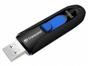 256GBUSB3.1FlashDriveTranscendJetFlash790,Black-Blue,Slider(R/W:90/40MB/s)