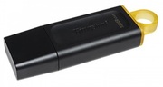 128GBUSB3.2KingstonDataTravelerExodiaBlack/Yellow,(Read100MByte/s,Write12MByte/s)