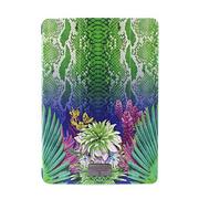JustCavalliSlimcover"Pythonflower"iPadmini/iPadminiretina,withtransparentback,green