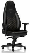 GamingChairNobleIconNBL-ICN-PU-GOLBlack/Gold,Usermaxloadupto150kg/height165-190cm