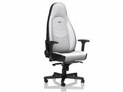 "GamingChairNobleIconNBL-ICN-PU-WBKWhite/Black,Usermaxloadupto150kg/height165-190cm--https://www.noblechairs.com/icon-series/gaming-chair-pu-leatherSpecifications:Practicaltiltingfunction(max.11°)4DArmrestswithmaximumadju