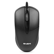 МышьSVENRX-112,Black,Optical800dpi,USB,weight88g