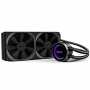 "AIOLiquidCoolingNZXTKrakenX522x120mmFans,CAMRGBLightning,(RL-KRX52-02)Dimensions:Radiator:275x123x30mmPump:80x80x52.9mmMaterial(s):Aluminum,copper,plastic,ultra-lowevaporationrubber,nylonsleevingWeight:1.08kgCP