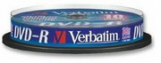 DVD+RDisc4.7GB,16x,10-Spindle,Verbatim,43498S