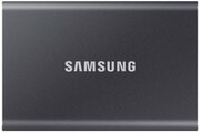M.2ExternalSSD1.0TBSamsungT7USB3.2,Gray,USB-C,FingerprintSecurity,IncludesUSB-CtoA/USB-CtoCcables,SequentialRead/Write:upto1050/1000MB/s,V-NAND(TLC),Windows/Mac/PS4/XboxOnecompatible,Light,Portable,Durable