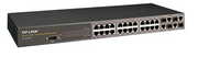 TP-LinkTL-SL5428E,FullManagedSwitch24+4GGigabit-Uplink,24-ports10/100Mbit,2-ports10/100/1000Mbit,2comboSFPslots,SupportsPort/Tag-based/v