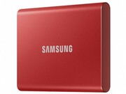 M.2ExternalSSD1.0TBSamsungT7USB3.2,Red,USB-C,FingerprintSecurity,IncludesUSB-CtoA/USB-CtoCcables,SequentialRead/Write:upto1050/1000MB/s,V-NAND(TLC),Windows/Mac/PS4/XboxOnecompatible,Light,Portable,Durable