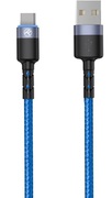 CableUSB-Type-C,cuLED,3A,1.2m,TellurBlueTLL155344