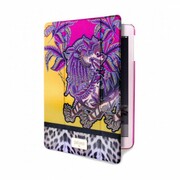 JustCavalliCase"Zetaslim"foriPadAir2,withmagnet&standup,leopardnaif,yellow/pink