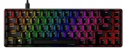HYPERXAlloyOrigins65RGBMechanicalGamingKeyboard(RU),Black,Mechanicalkeys(HyperXRedkeyswitch)Backlight(RGB),Functionallycompact65%formfactor,Ultra-portabledesign,Fullaircraft-gradealuminumbody,USB