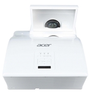 ACERU5213(MR.JJX11.001)DLP3D,UltraShort-Throw,XGA,1024x768,10000:1,3000LM,4000hrs(Eco),HDMI,VGA,RJ-45,Wi-Fi(optional),10WMonoSpeaker,White,7,2kg