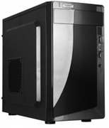 CarcasaHPCD-03ATX500W-12cmfan,2xUSB2.0,HDAudio,mATX,Black