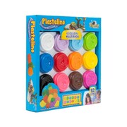NORIELPlastelino-Pastademodelat(12culori)