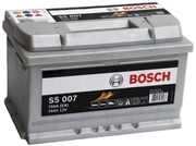 АккумуляторBOSCH74AH750A(EN)клемы0(278x175x175)S5007