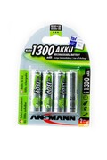 Ansmann5030792NiMHrechargeablebatteryMignonAA/HR6/1.2V,1300mAh,4pack