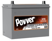 АккумуляторPOVVER75AhJap+левый(Mutlu)S3