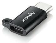 ПереходникApacerDA120Type-CtoMicro-USBBlackAPDA120B-1